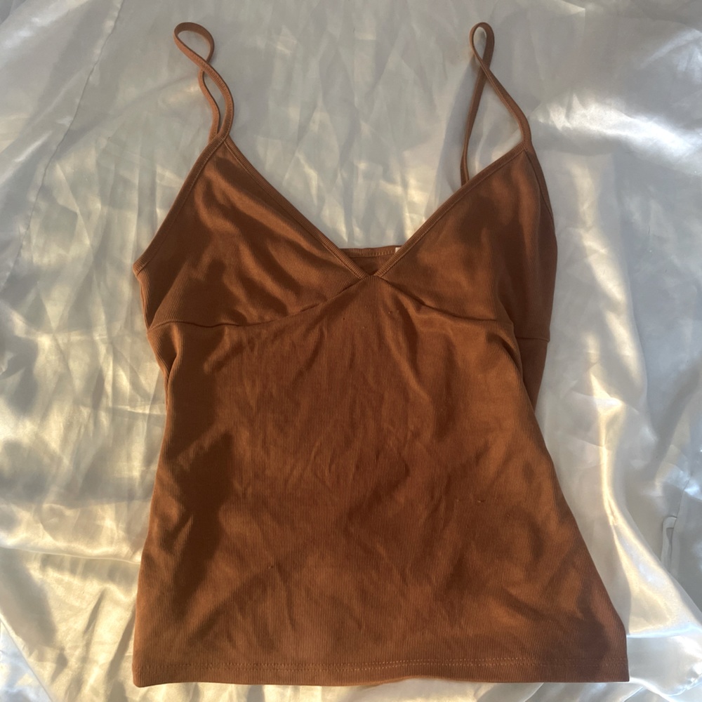 Y2k brown cami